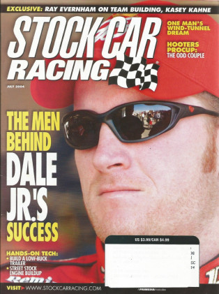 STOCK CAR RACING 2004 JULY - EVERNHAM, EARNHART & EURY